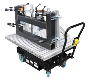 Hubschweisstisch klein mit Baugruppe von FÖRSTER welding systems